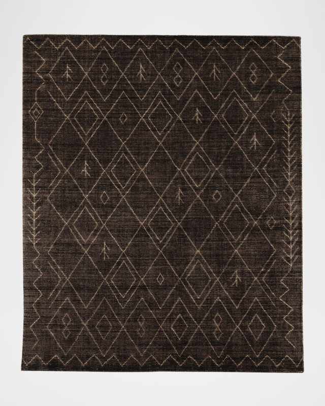 Nador Moroccan Hand-Knotted Rug, 9' x 12'